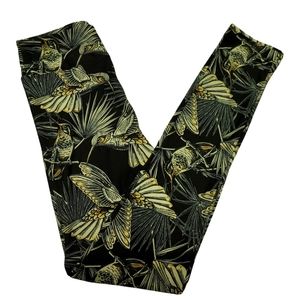 Lularoe Blue Bird Leggings Tween